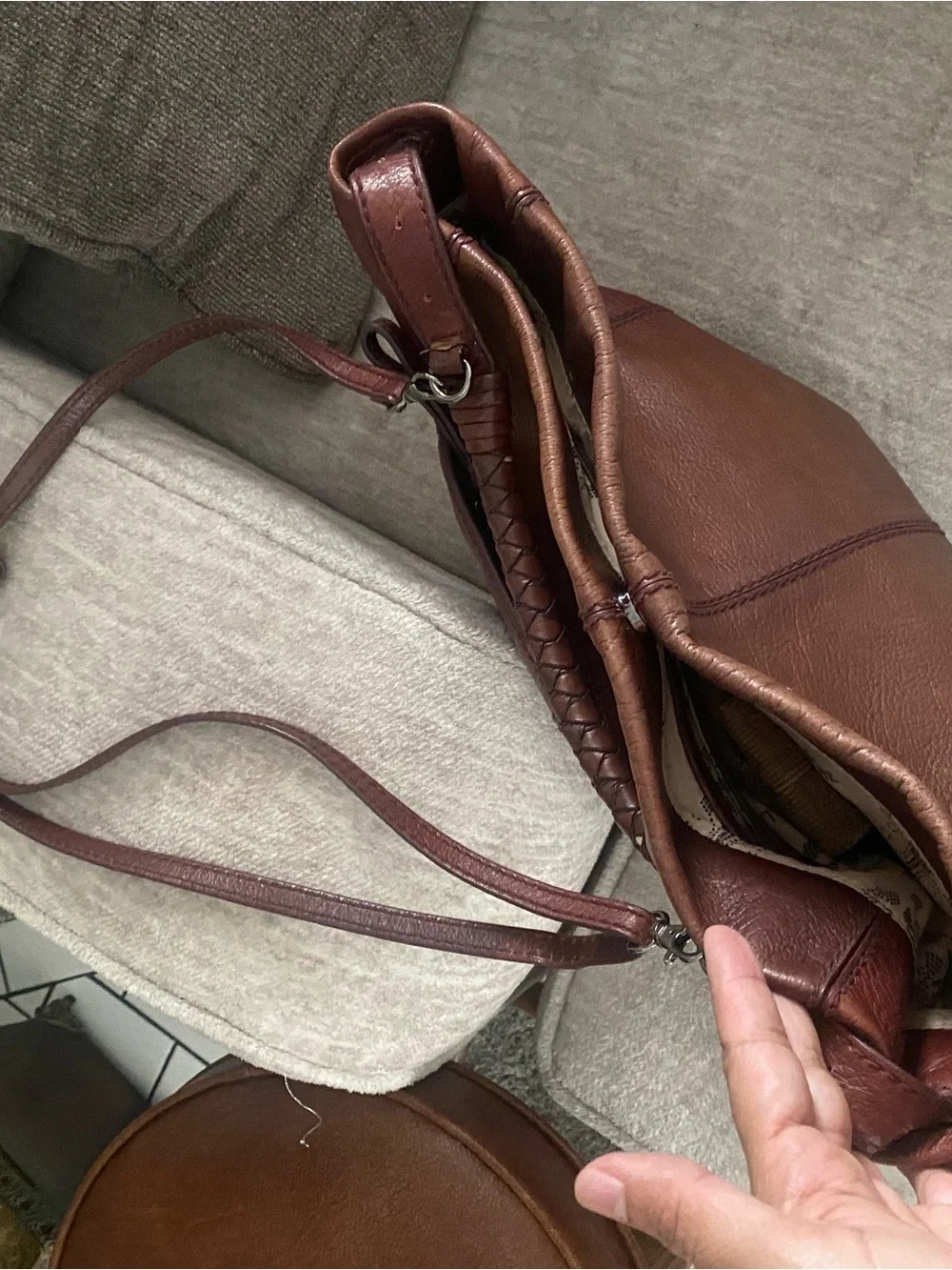 Vintage Isabella Fiore Brown Shoulder bag